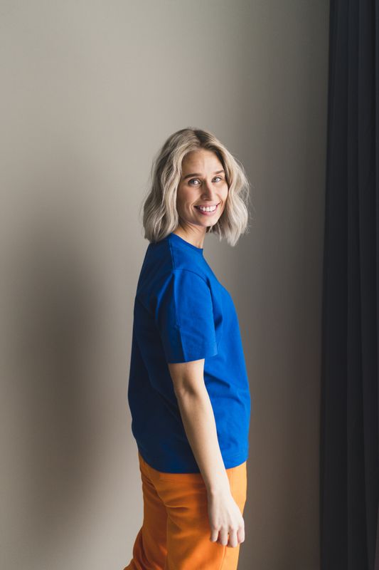 Hanger Tee Blue 
