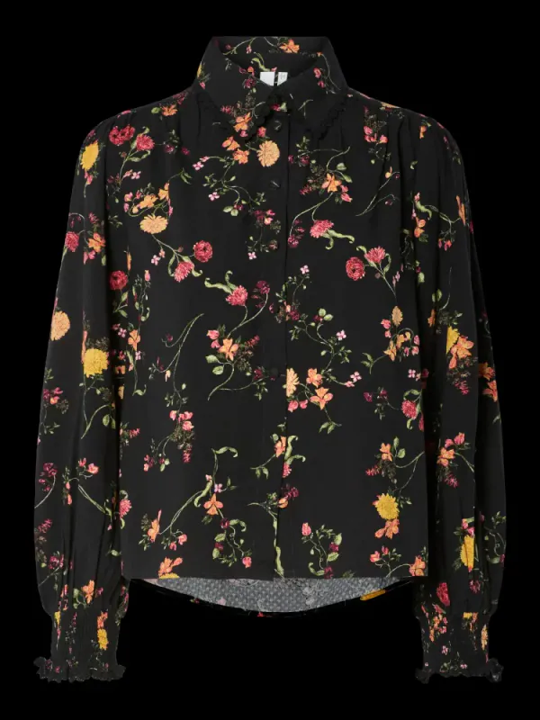 Tilera LS Shirt Black Botari 