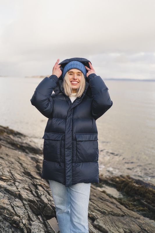 Sol Down Jacket Navy 