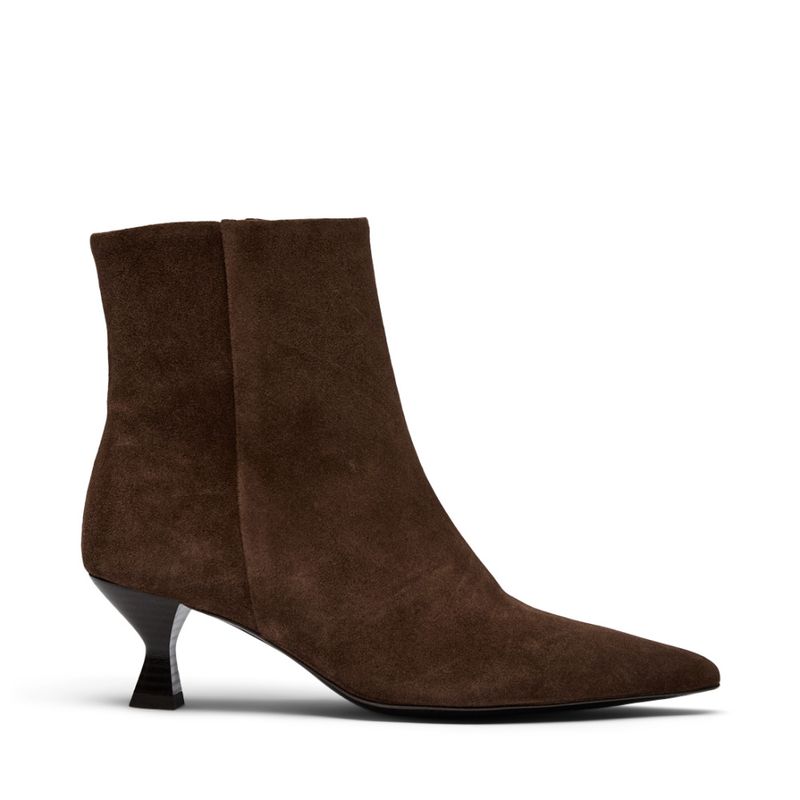 Wilma Suede Leather Brown