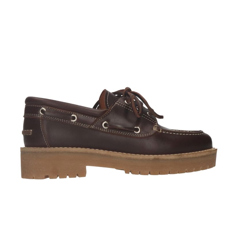 Alvina Plateau Brown/White  