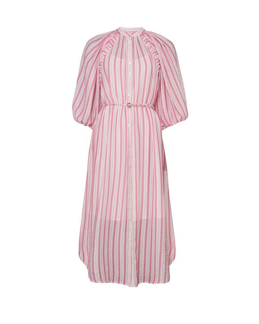 Hovedbilde Bohemian Shift Dress Pink Stripes 