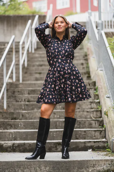 Hovedbilde Poplin Mini Dress Petals