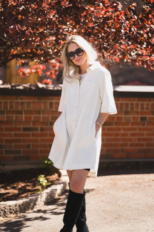 Sardia Dress Eggnog 