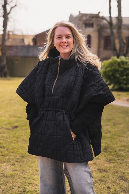 Ashley Cape Jet Black 