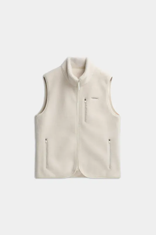 W. Cloudfleece Vest Creme 