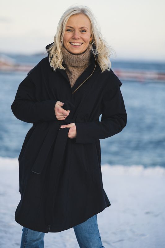 Monsun Coat New Black 