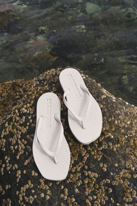Hovedbilde Tapered Flip Flops White 