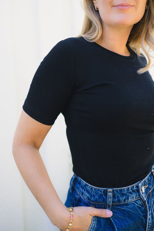 Saalexo T-Shirt 7542 Black 