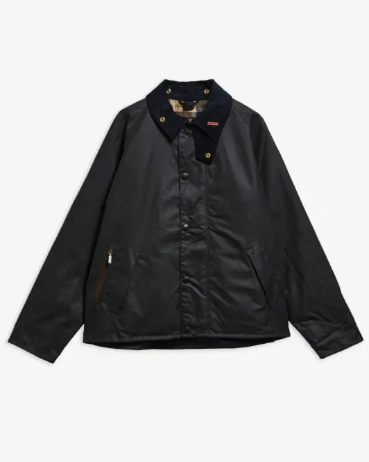 Hovedbilde Icons Transport Waxed Jacket Navy 