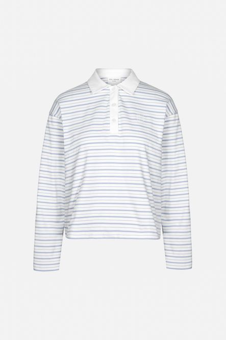Hovedbilde Elmer Polo Shirt Light Blue Stripe 
