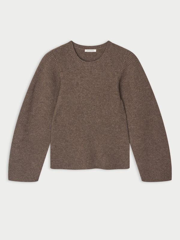 Bianca Wool Sweater Fosil 