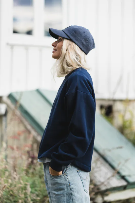 Gabriela Sweatshirt Navy Blazer 