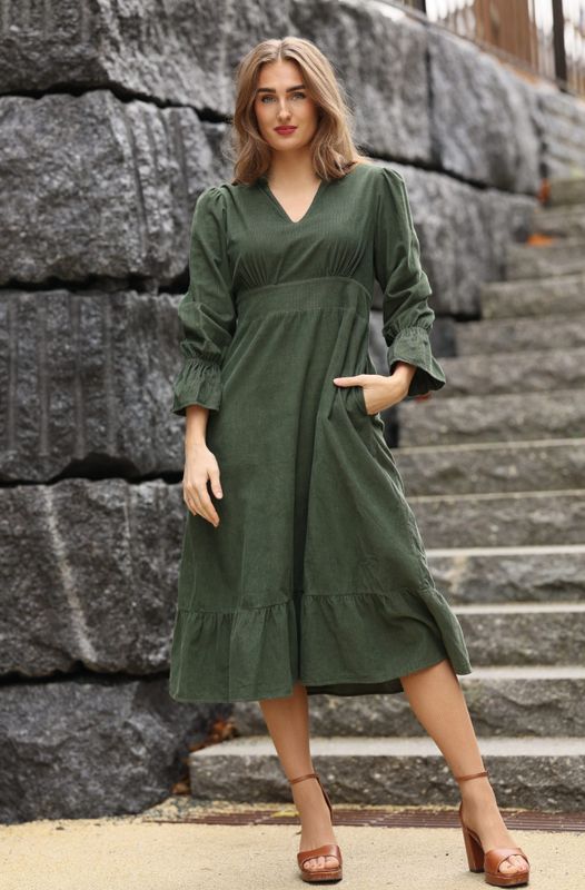 Devotion Dress Harvest Green 