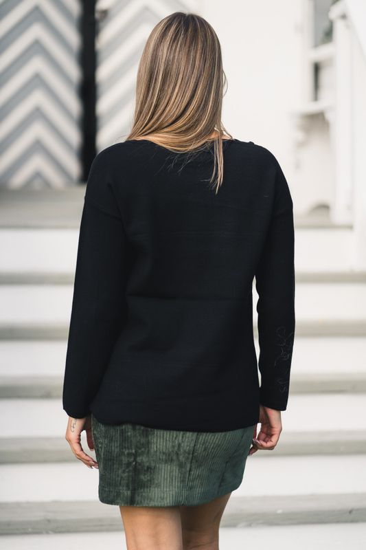 Klarra Pullover Black