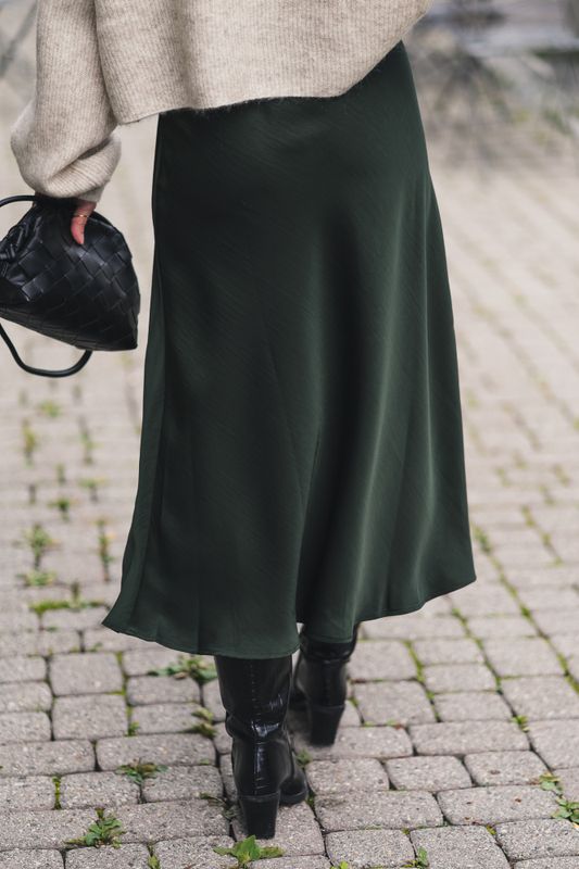 Bovary Skirt Dark Green