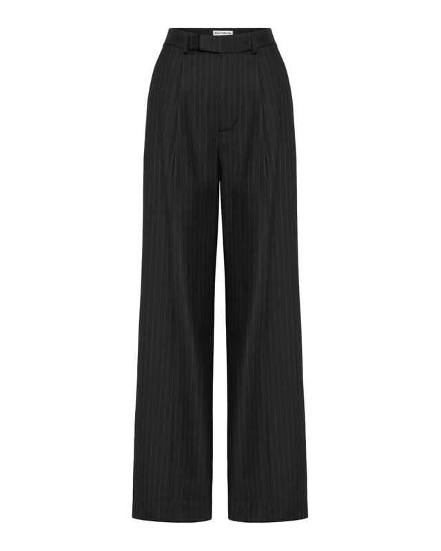 Billie Pinstripe Black 