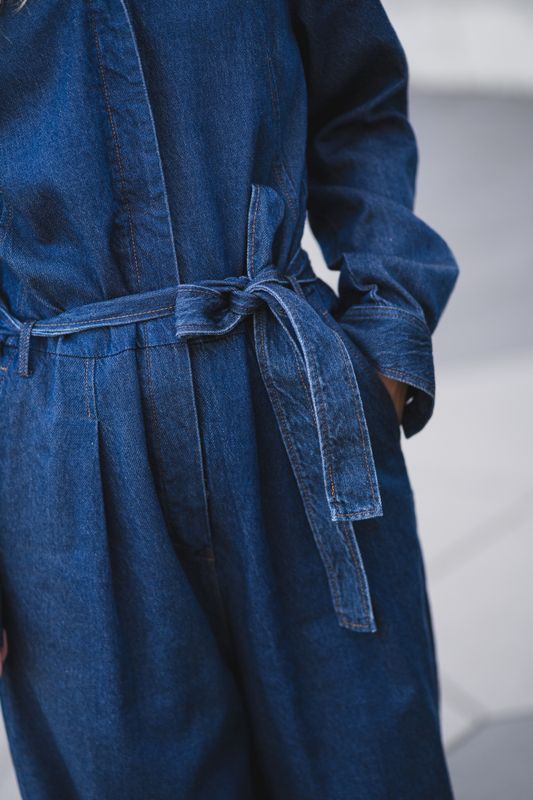 Carola Jumpsuit Dark Denim 