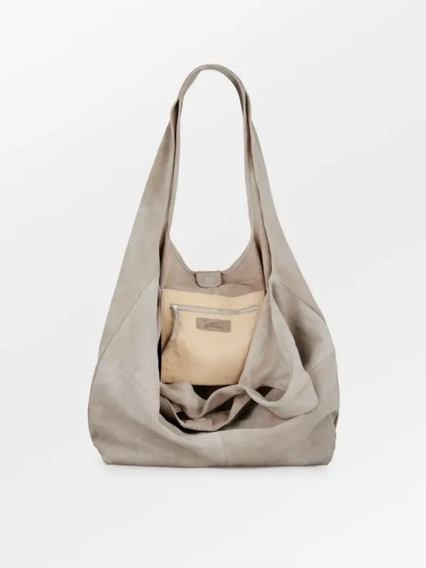 Suede Dalliea Bag Porpoise Gray 