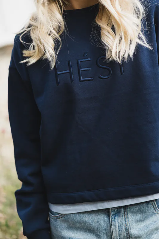 Gabriela Sweatshirt Navy Blazer 