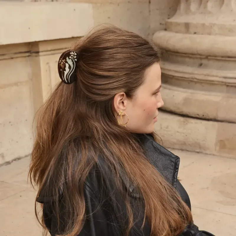 Althea Hair Claw Dark Tortoise 