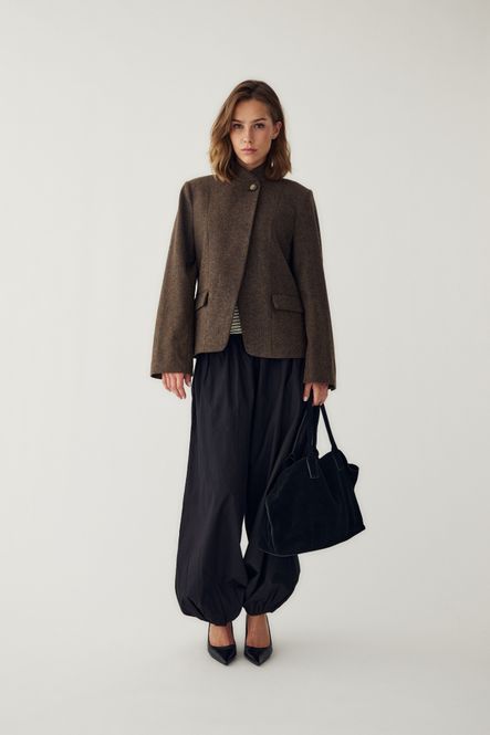 Hovedbilde Monique Blazer Tobacco Melange 
