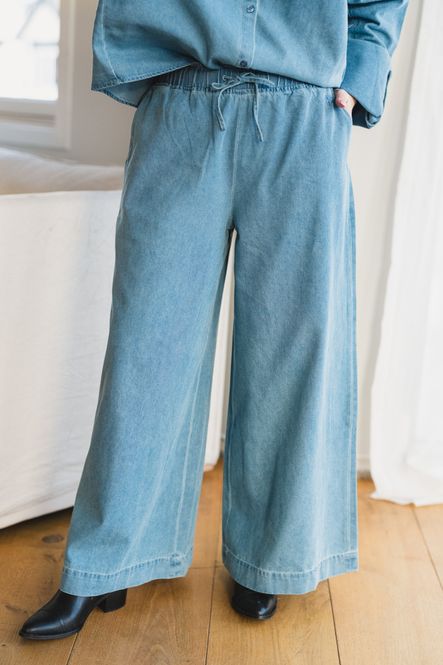 Hovedbilde Atari Denim Pant Chambray Blue 