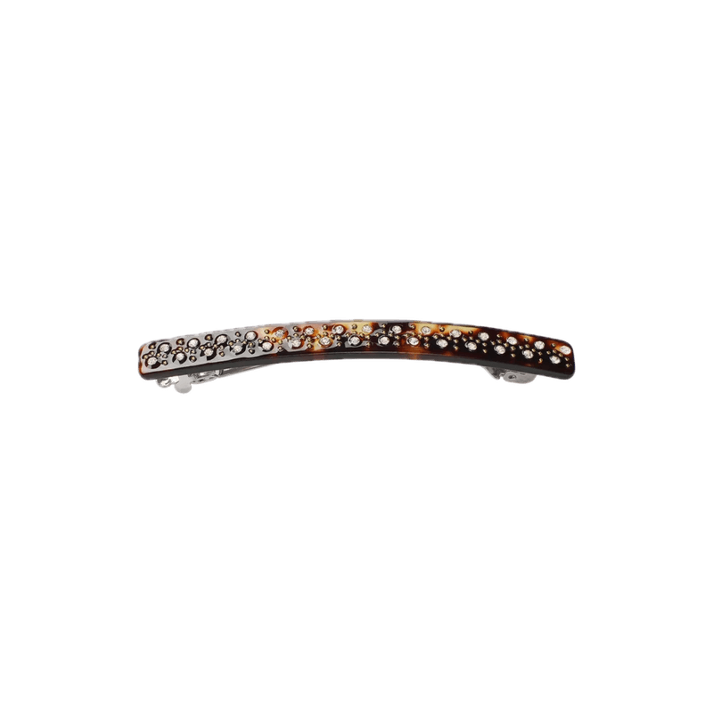 Jaclin Hair Clip Dark Tortoise 