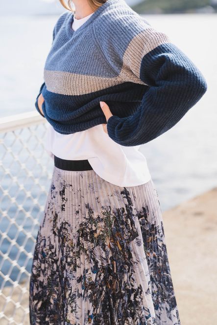 Hovedbilde Vontalia Knit Indigo 