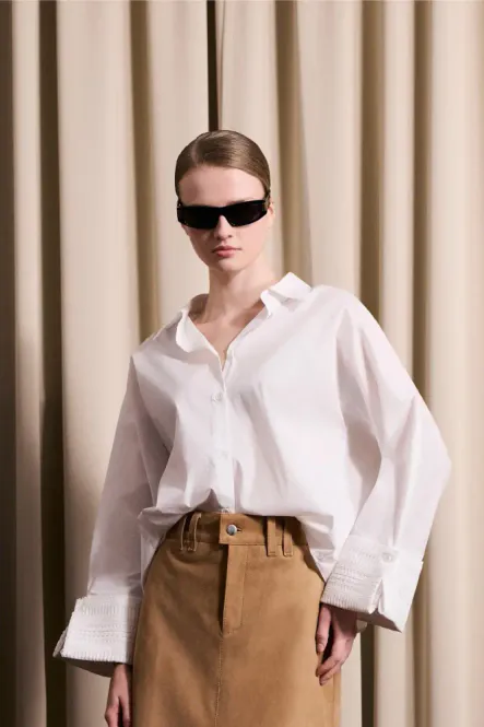 Hovedbilde Atari Lace Shirt Bright White 