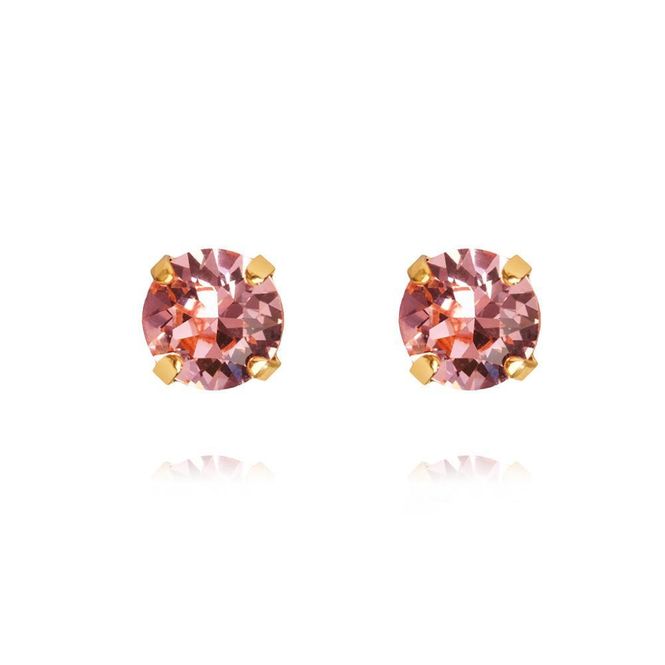 Hovedbilde Classic Stud Earrings Gold Light Rose