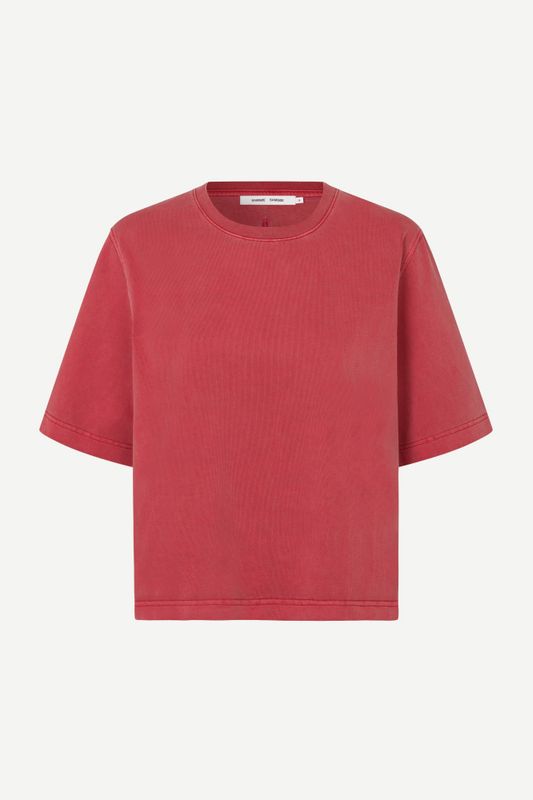 Saabby T-Shirt 11725 Tomato Red Pigment 