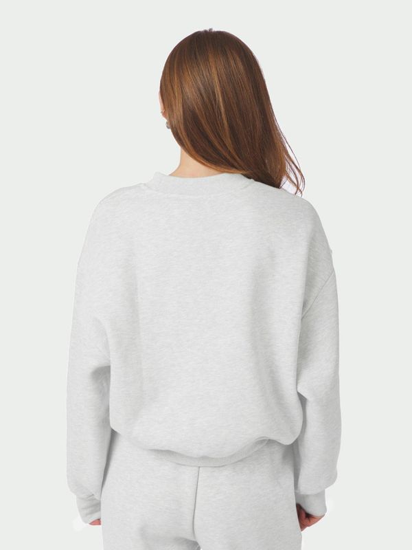 Yuna Sweatshirt Light Grey Melange 