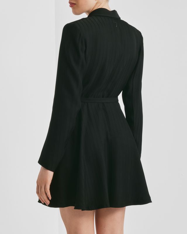 Tailored Mini Dress Black 