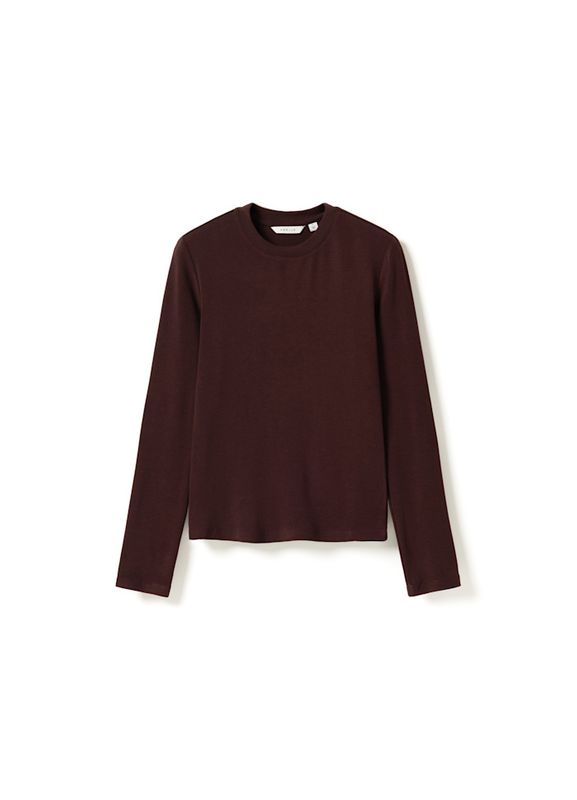 Lidie LS Top Burgundy Melange 