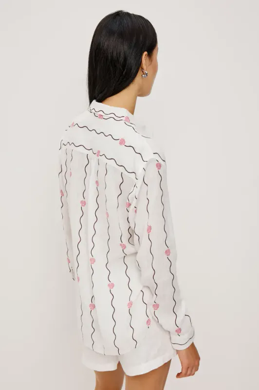 Charli Shirt Striped Seashells