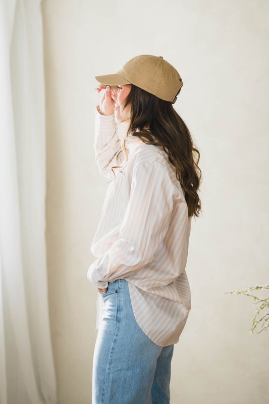 Carlotta Shirt Orange/Grey 