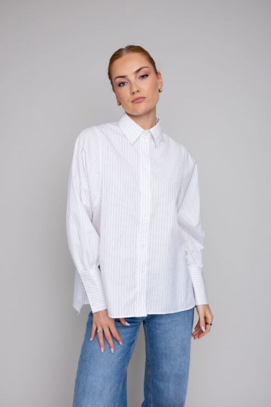 Anne Striped Brown Striped 