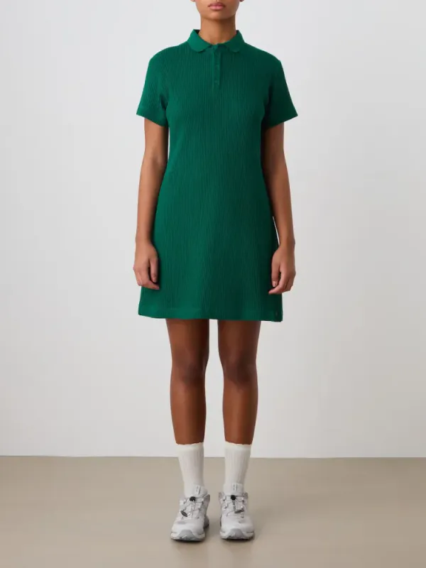 Waffle Dress Green 