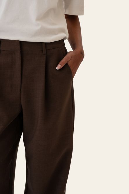 Hovedbilde Celinaic Pants Dark Brown