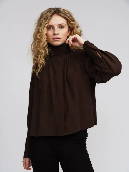 Hovedbilde Tanya Blouse Brown 