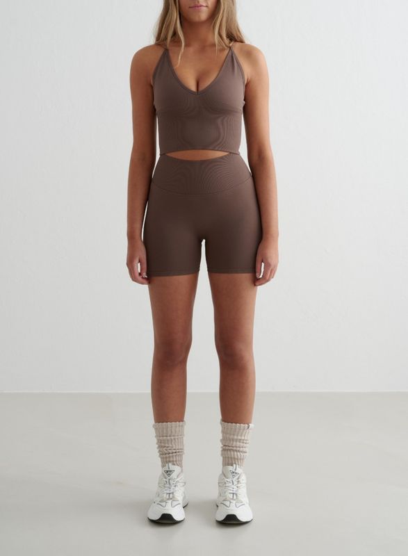 Shape Seamless Hotpants Macchiato 