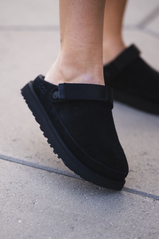 W Goldenstar Clog Black 