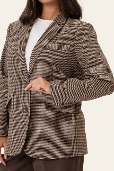 Hovedbilde Signatureic Blazer Brown Checks