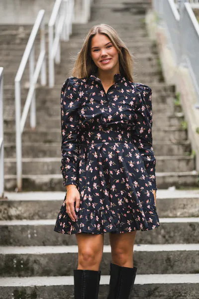 Hovedbilde Poplin Mini Dress Petals