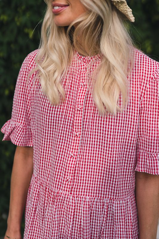 Ambrosia Short SS Red Check 