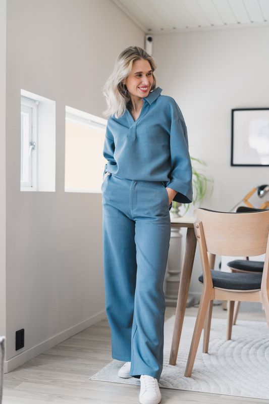 Caspian Pant Washed Blue 