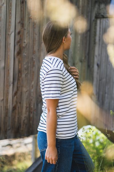 Hovedbilde Camino T-Shirt SS 6024 Salute Stripe 