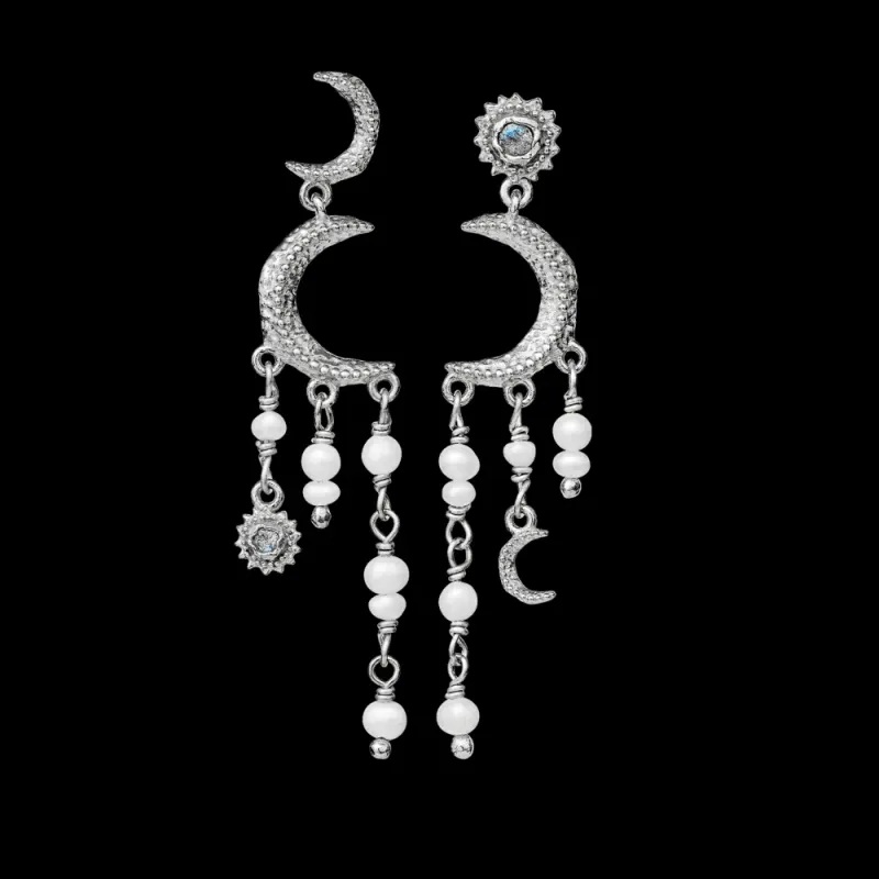 Astrea Earrings Silver 