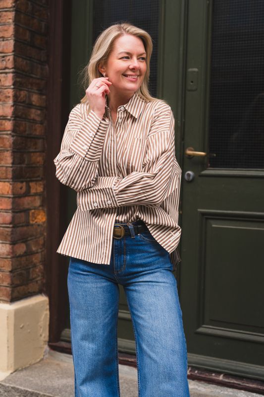 Lilly Shirt Brown Wren 
